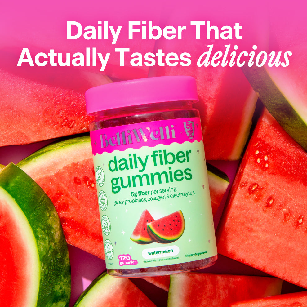 Watermelon 4-in-1 Fiber Gummies