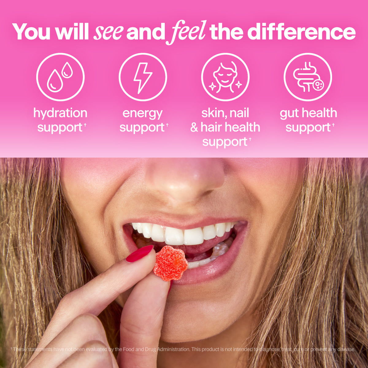 Watermelon 4-in-1 Fiber Gummies