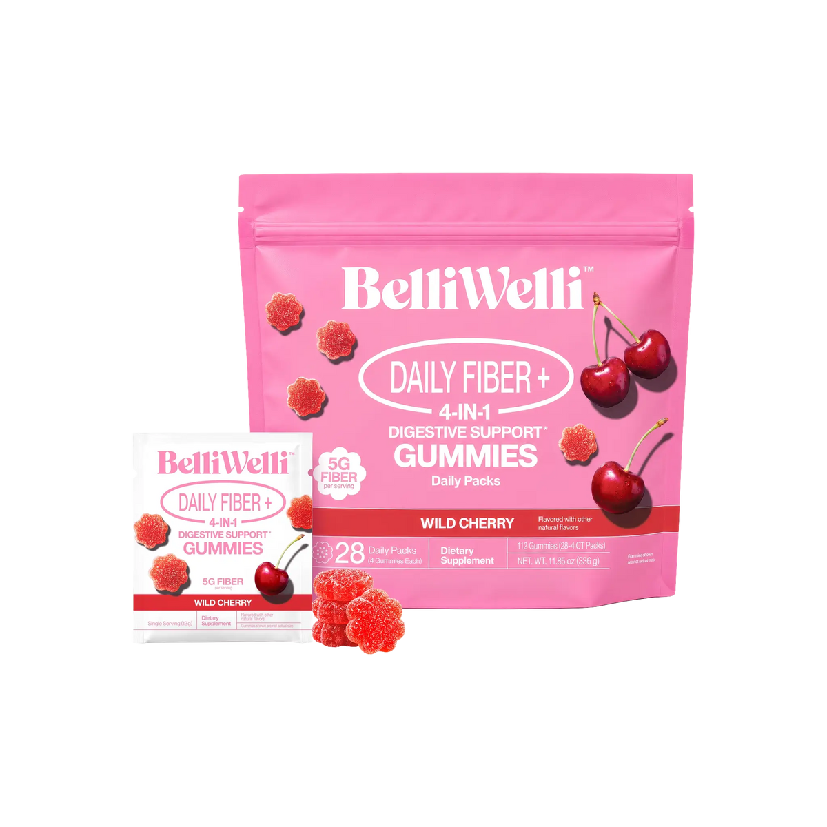 Daily Fiber Gummies Bag