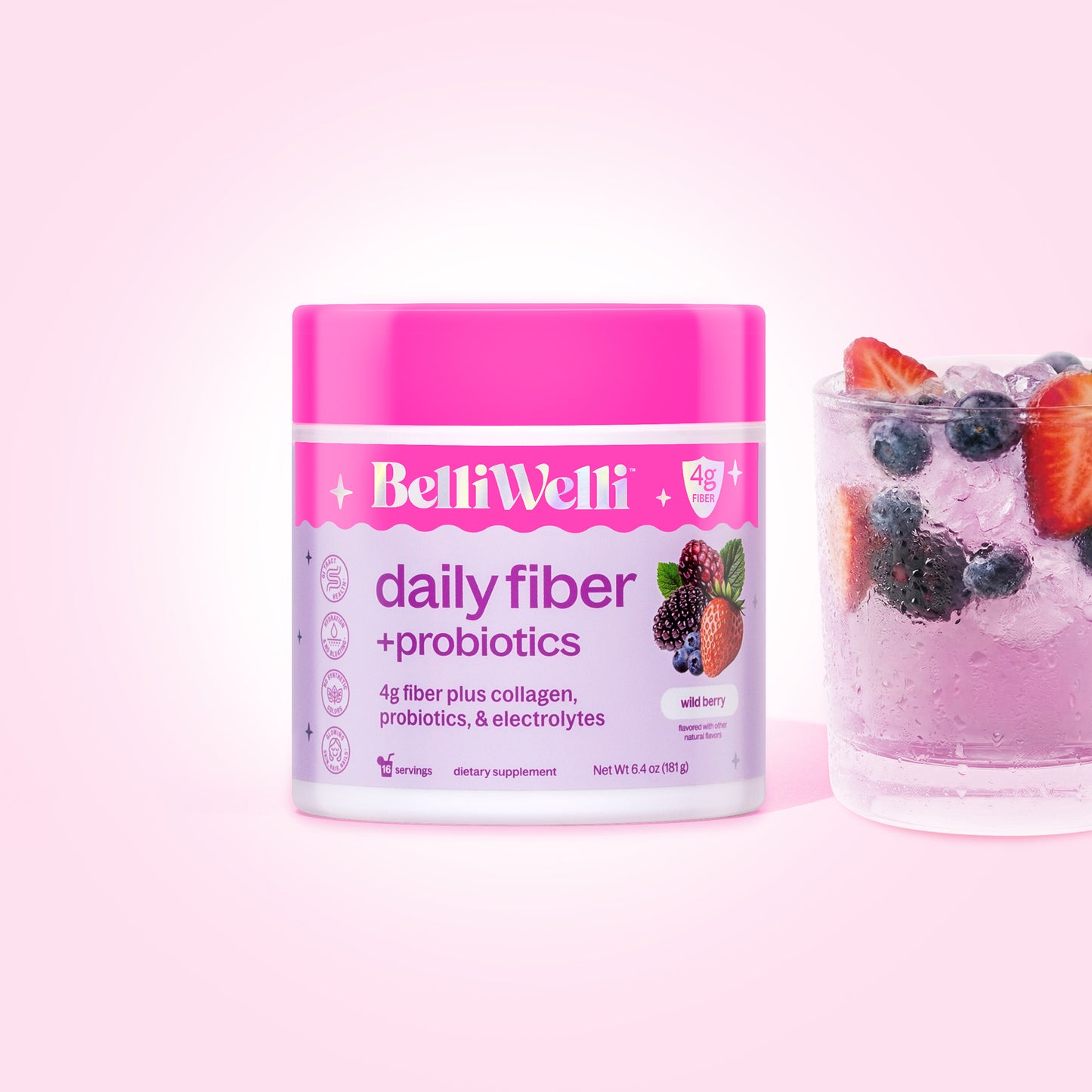 Wild Berry Fiber Powder