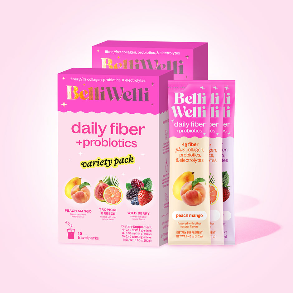 BelliWelli Daily Fiber Powder – Gut Health & Hydration Support | Fiber ...