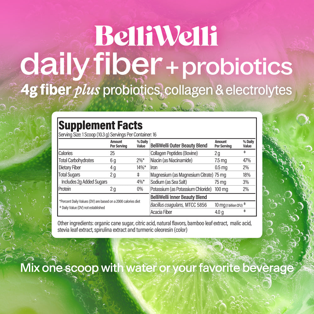 Cucumber Lime Mint Fiber Powder