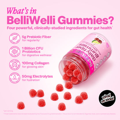 Cherry Limeade 4-in-1 Fiber Gummies