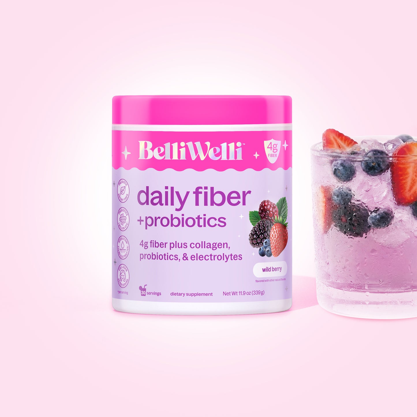 Wild Berry Fiber Powder