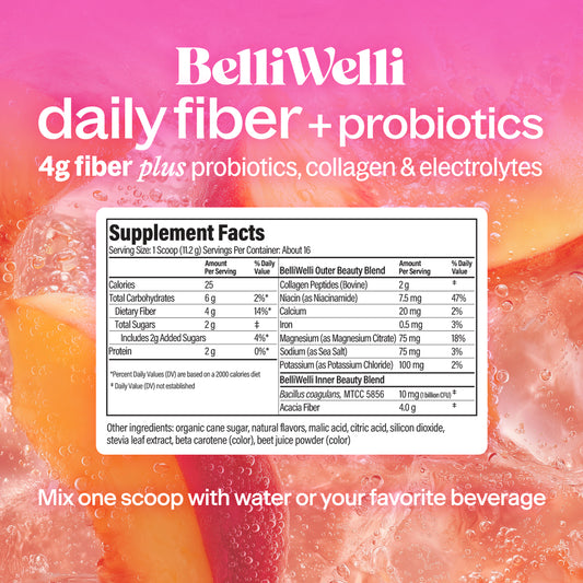 Peach Mango Fiber Powder