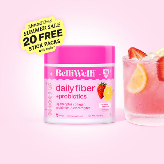 Strawberry Lemonade Fiber Powder
