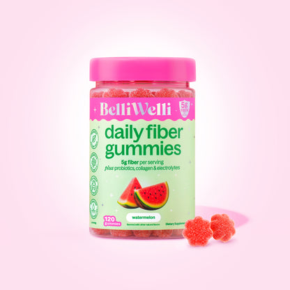 Watermelon 4-in-1 Fiber Gummies