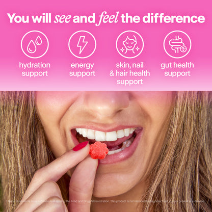 Watermelon 4-in-1 Fiber Gummies