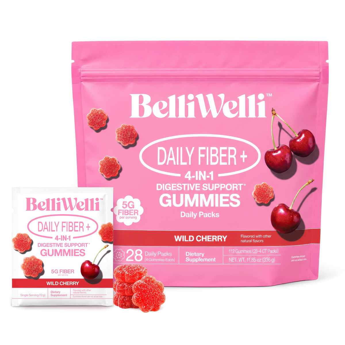 Wild Cherry Gummies Bag