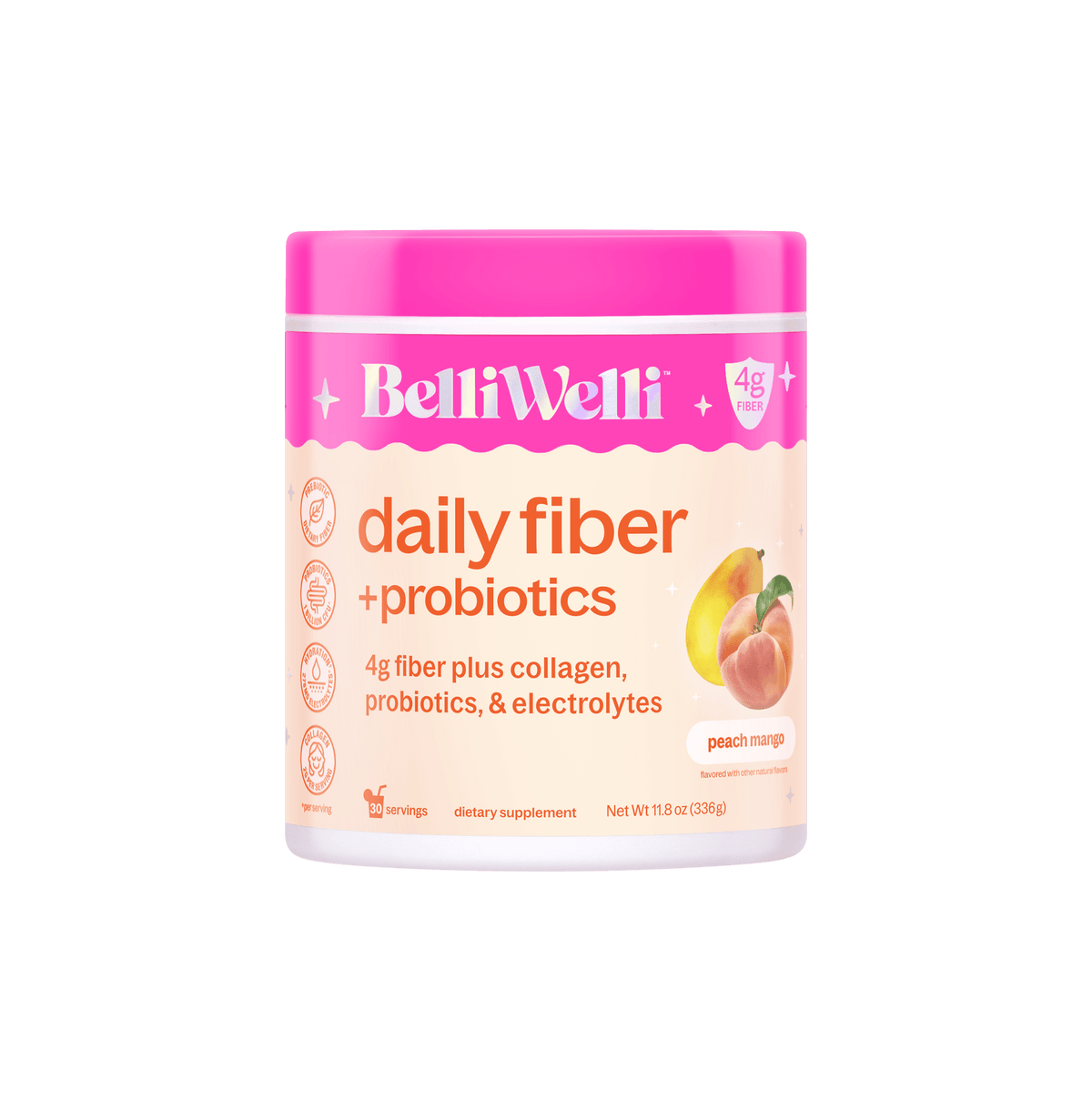 Peach Mango Fiber Powder