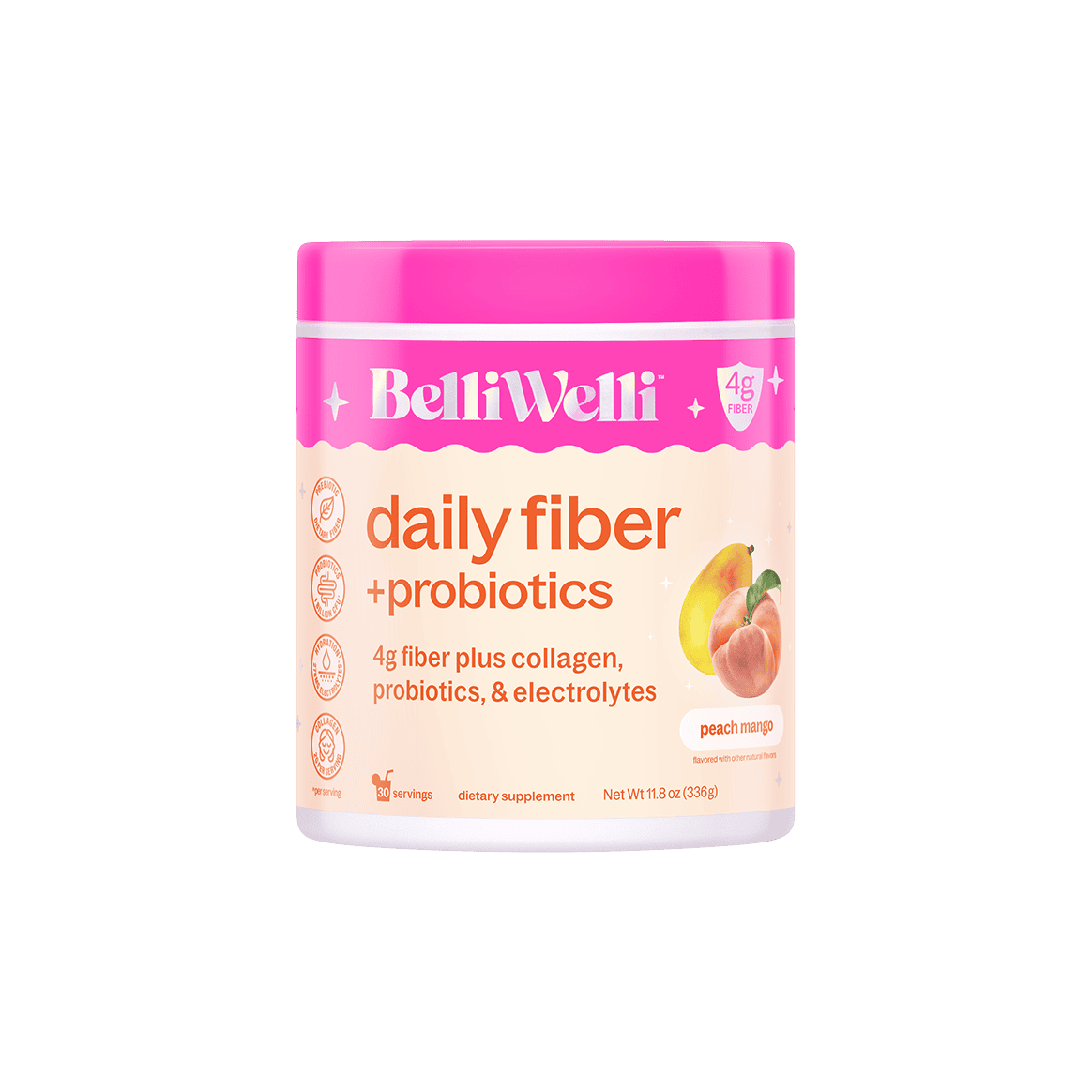 Peach Mango Fiber Powder