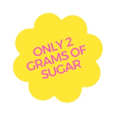 Only 2 grams of sugar