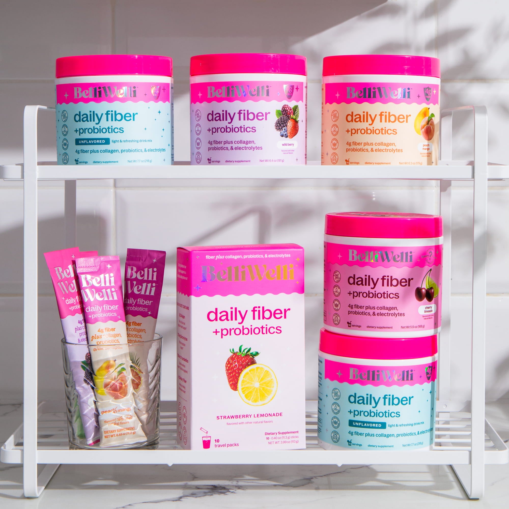 Your new fiber routine, with perks - for less than $1/day.